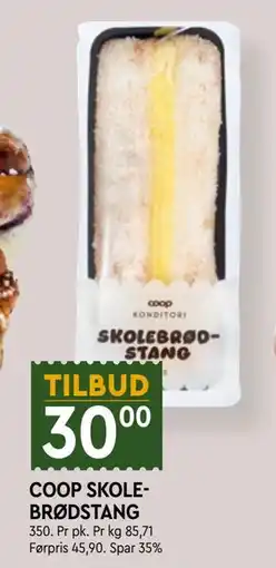 Coop Mega COOP SKOLEBRØDSTANG tilbud