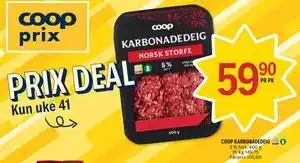 COOP KARBONADEDEIG