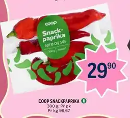 Coop Prix COOP SNACKPAPRIKA tilbud