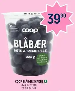 Coop Prix COOP BLÅBÆR SHAKER tilbud