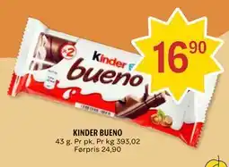 Coop Prix KINDER BUENO tilbud