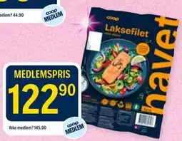 Coop Prix Laksefilet tilbud