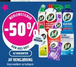 Coop Obs JIF RENGJØRING tilbud