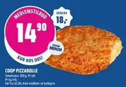 Coop Obs COOP PIZZABOLLE, Medlemspris tilbud