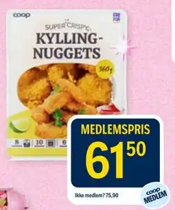 Coop Prix Kylling-nuggets tilbud
