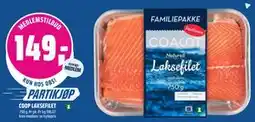 Coop Obs COOP LAKSEFILET, Medlemspris tilbud