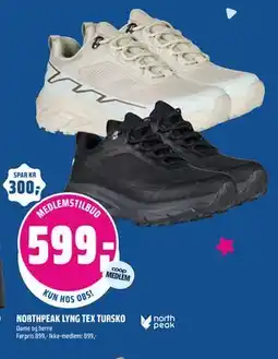 Coop Obs NORTHPEAK LYNG TEX TURSKO tilbud