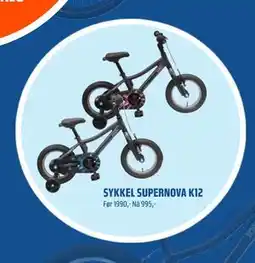 Coop Obs SYKKEL SUPERNOVA K12 tilbud