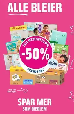 Coop Obs ALLE BLEIER tilbud