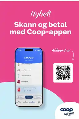 Coop Obs Coop Skann og betal tilbud