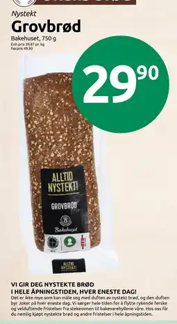 Joker Bakehuset Grovbrød tilbud