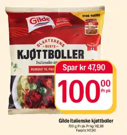 Coop Extra Gilde italienske kjøttboller tilbud