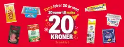 Coop Extra Extra 20 varer til maks 20 kroner tilbud