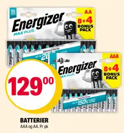 Coop Extra Energizer batterier tilbud