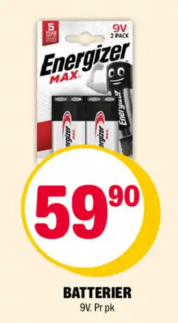 Coop Extra Energizer batterier tilbud