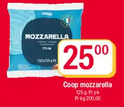 Coop Extra Coop mozzarella tilbud