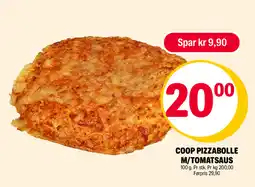Coop Extra Coop pizzabolle m/tomatsaus tilbud