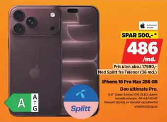 IPhone 18 Pro Max 256 GB