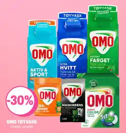 Coop Extra Omo tøylvask tilbud