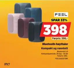 POWER Feel Bluetooth-høyttaler tilbud