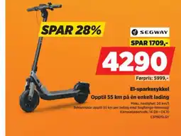 POWER Segway el-sparkesykkel tilbud