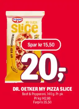 Coop Extra Dr. Oetker My Pizza Slice tilbud