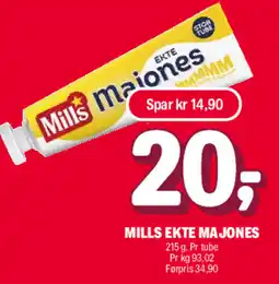 Coop Extra Mills ekte majones tilbud
