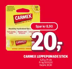Coop Extra Carmex leppepomade stick tilbud