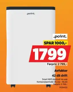 POWER Point Avfukter tilbud