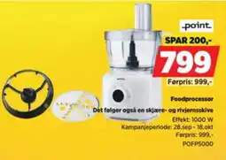 POWER Point Foodprocessor tilbud