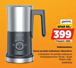 POWER Point melkeskummer tilbud