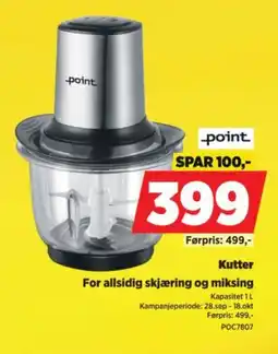 POWER Point Kutter tilbud