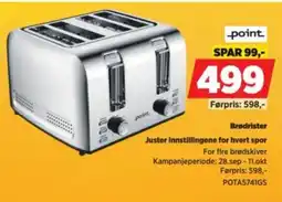 POWER Point brødrister tilbud