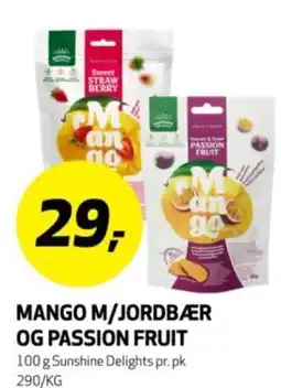 Bunnpris Mango M/Jordbær og Passion Fruit tilbud