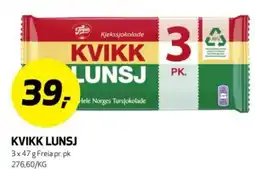 Bunnpris Freia Kvikklunsj tilbud