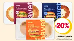 Coop Extra Coop Fiskeburger tilbud