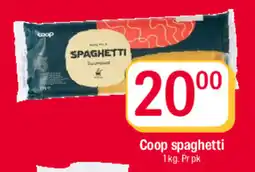 Coop Extra Coop spaghetti tilbud