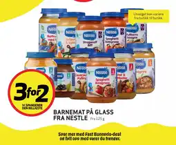 Bunnpris Barnemat På Glass Fra Nestle tilbud