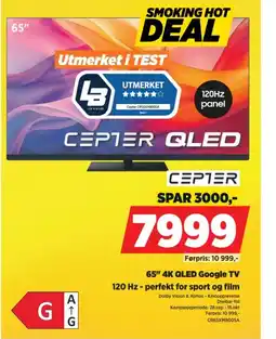 POWER Cepier QLED tilbud
