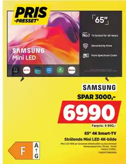 POWER Samsung 65" 4K Smart-TV tilbud