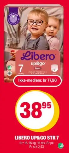 Coop Extra Libero up&go Pants tilbud