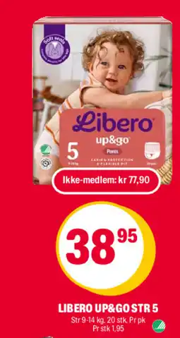 Coop Extra Libero Up&Go Str 5 tilbud