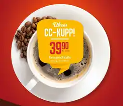 CC Mat Ukens CC-Kupp! Evergood kaffe tilbud