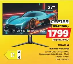 POWER Cepter Atilius X1 V2 tilbud
