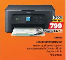 POWER Epson skriver tilbud
