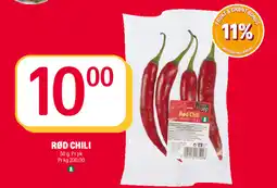 Coop Extra Rød Chili tilbud