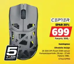 POWER Cepter Gamingmus tilbud