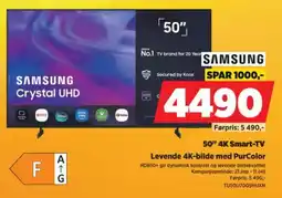 POWER Samsung 50" 4K Smart-TV tilbud