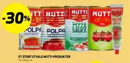 Bunnpris Mutti-produkter tilbud
