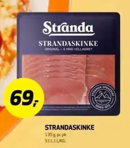 Bunnpris Stranda strandaskinke tilbud